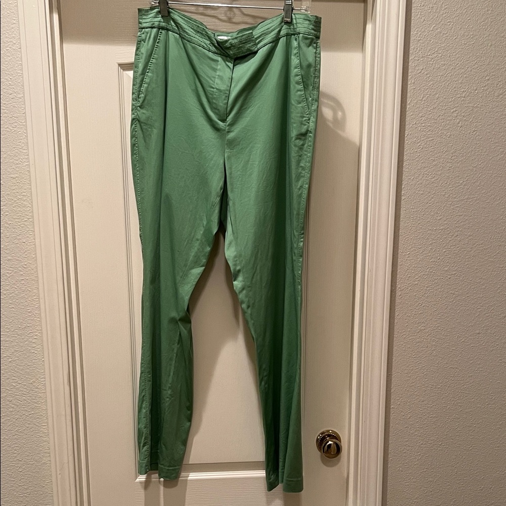 Coldwater Creek Sage Green Trousers women’s 16